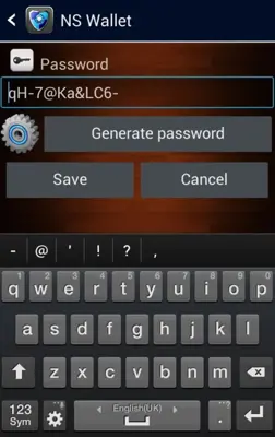 NSWallet android App screenshot 2